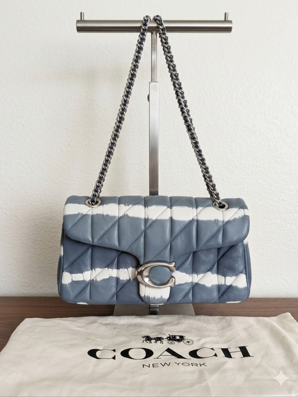 COACH TABBY 26 QUILTED TIE DYE SHOULDER BAG_ CU083 ( SNAP)
